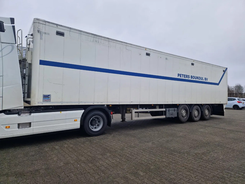 Knapen Trailers 92m3 walkingfloor 6mm vloer met naloop stuuras (Nieuwe APK) - Tovorna pohodna polprikolica: slika 1 Knapen Trailers 92m3 walkingfloor 6mm vloer met naloop stuuras (Nieuwe APK) - Tovorna pohodna polprikolica: slika 1