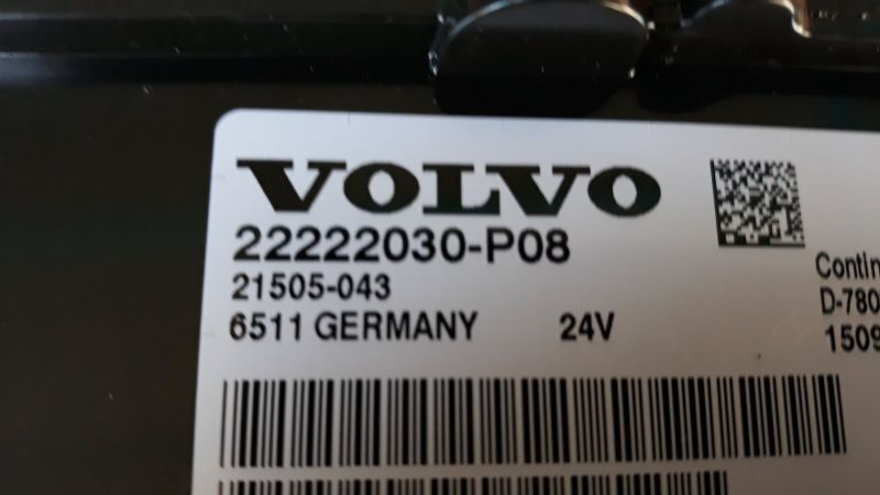 VOLVO INSTRUMENT CLUSTER 22222030 - Armaturna plošča za Tovornjak: slika 3 VOLVO INSTRUMENT CLUSTER 22222030 - Armaturna plošča za Tovornjak: slika 3