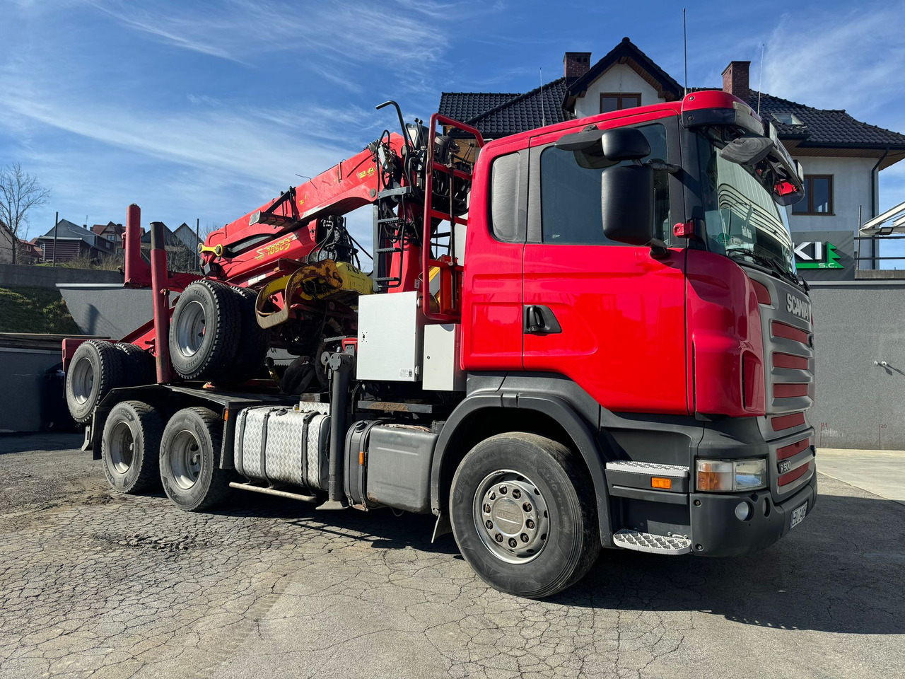 SCANIA R500 - Tovornjak za prevoz lesa, Tovornjak z dvigalom: slika 3 SCANIA R500 - Tovornjak za prevoz lesa, Tovornjak z dvigalom: slika 3