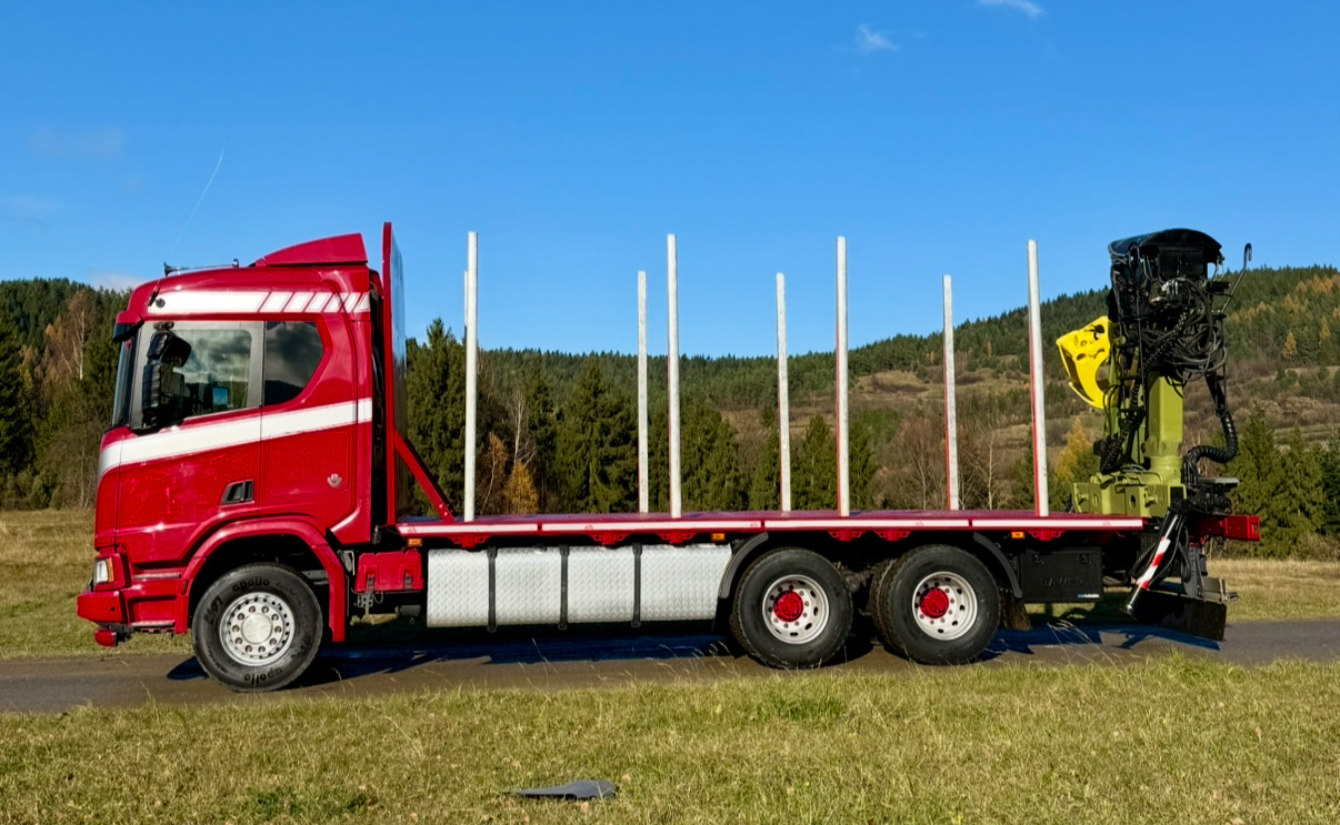 SCANIA R520 XT - Tovornjak za prevoz lesa, Tovornjak z dvigalom: slika 3 SCANIA R520 XT - Tovornjak za prevoz lesa, Tovornjak z dvigalom: slika 3