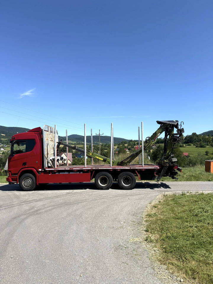 SCANIA R520 XT - Tovornjak za prevoz lesa, Tovornjak z dvigalom: slika 4 SCANIA R520 XT - Tovornjak za prevoz lesa, Tovornjak z dvigalom: slika 4