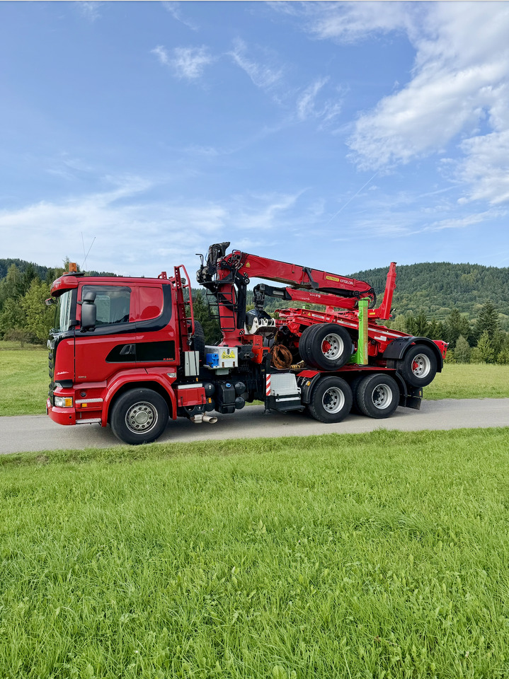 SCANIA R580 - Tovornjak za prevoz lesa, Tovornjak z dvigalom: slika 2 SCANIA R580 - Tovornjak za prevoz lesa, Tovornjak z dvigalom: slika 2