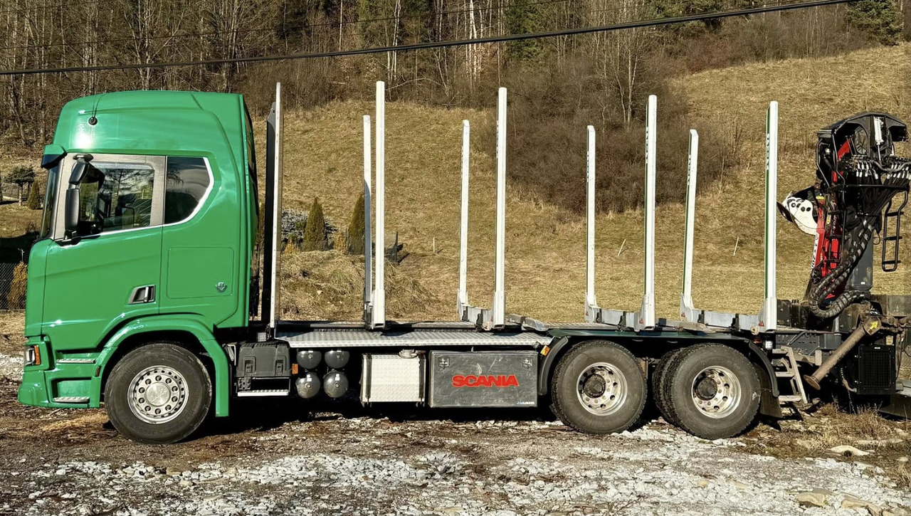SCANIA R580 - Tovornjak za prevoz lesa, Tovornjak z dvigalom: slika 3 SCANIA R580 - Tovornjak za prevoz lesa, Tovornjak z dvigalom: slika 3