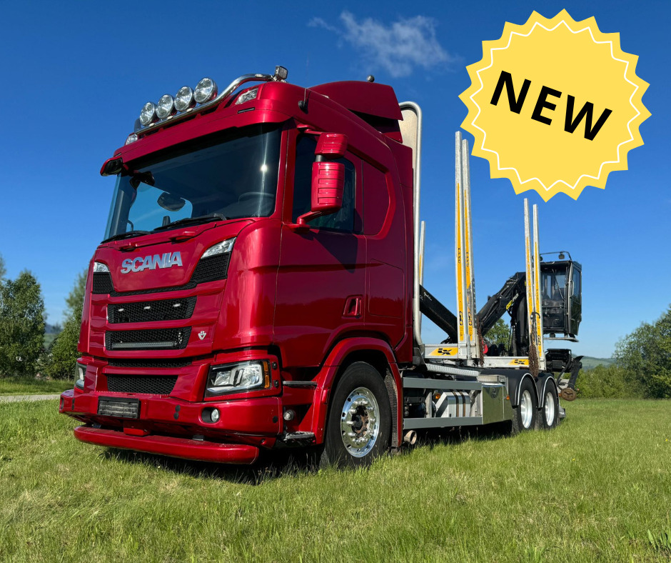 SCANIA R580 XT V8 - Tovornjak za prevoz lesa: slika 1 SCANIA R580 XT V8 - Tovornjak za prevoz lesa: slika 1