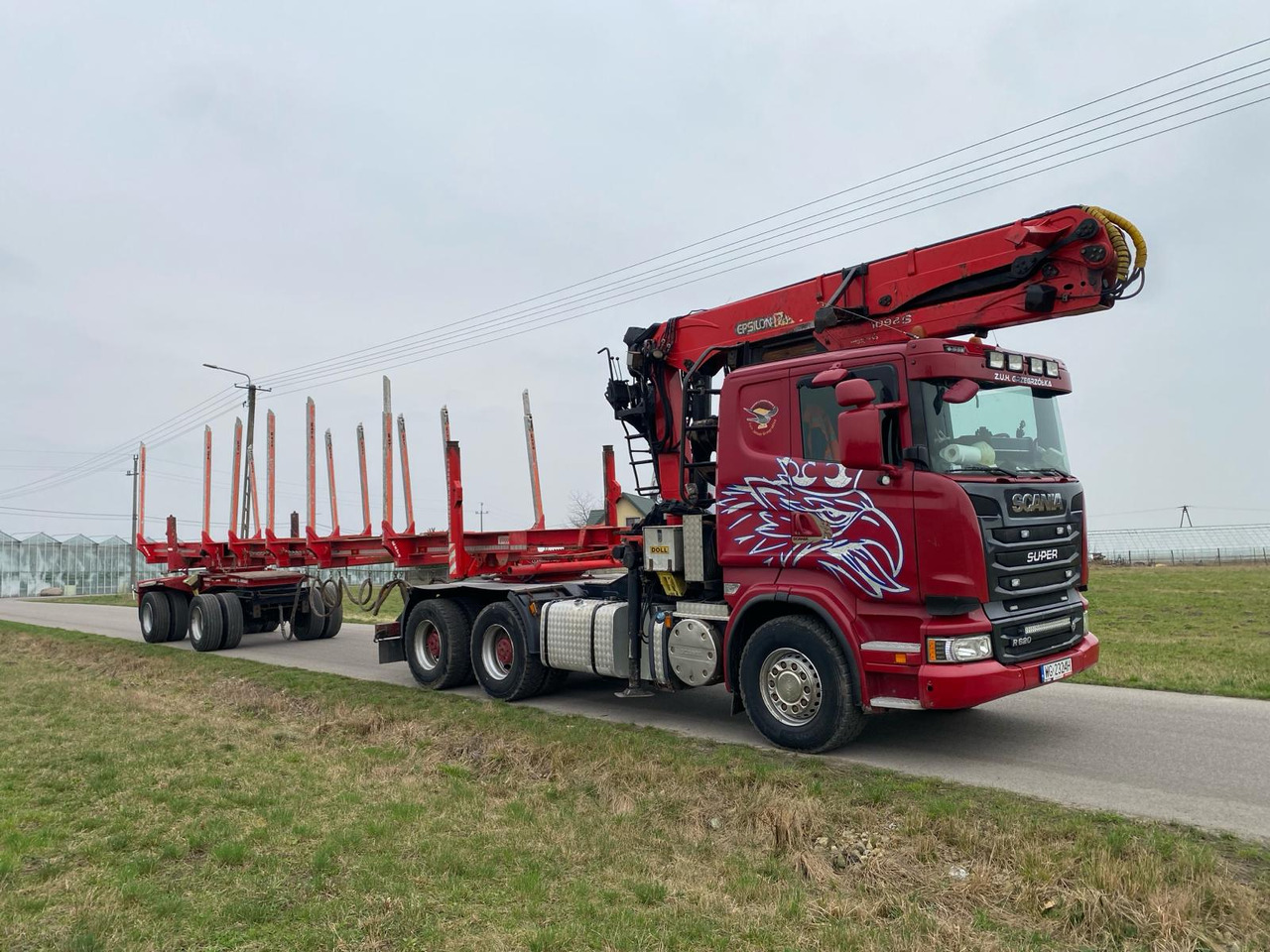 SCANIA R620 - Tovornjak za prevoz lesa, Tovornjak z dvigalom: slika 4 SCANIA R620 - Tovornjak za prevoz lesa, Tovornjak z dvigalom: slika 4