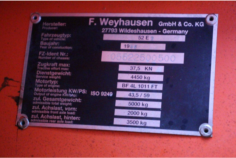 Kolesni nakladalec Atlas 52 E: slika 20 Kolesni nakladalec Atlas 52 E: slika 20