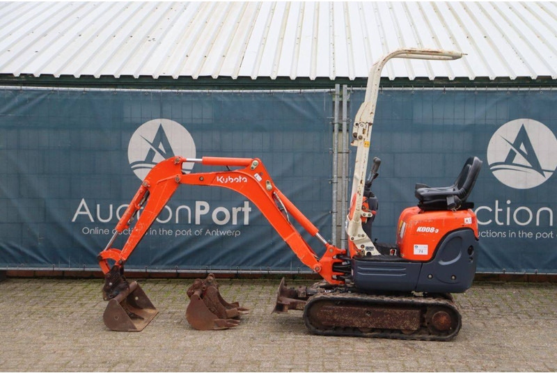 Kubota K008-3 - Mini bager: slika 2 Kubota K008-3 - Mini bager: slika 2