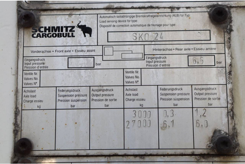 Schmitz Cargobull SKO 24 - Polprikolica hladilnik: slika 5 Schmitz Cargobull SKO 24 - Polprikolica hladilnik: slika 5