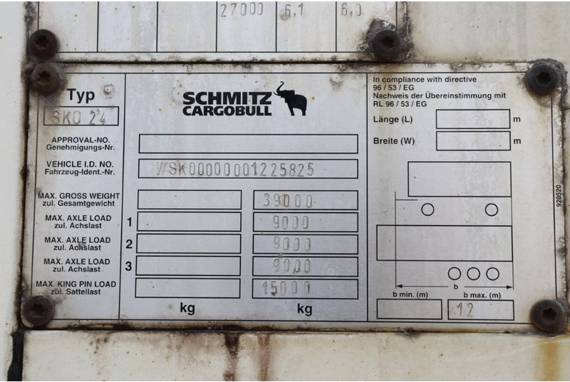 Schmitz Cargobull SKO 24 - Polprikolica hladilnik: slika 4 Schmitz Cargobull SKO 24 - Polprikolica hladilnik: slika 4