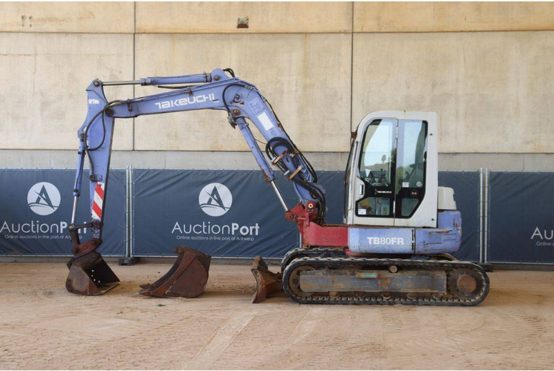 Takeuchi TB80FR - Bager goseničar: slika 2 Takeuchi TB80FR - Bager goseničar: slika 2