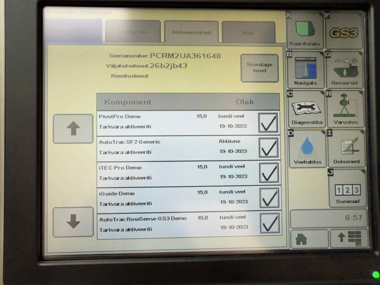 JOHN DEERE Starfire - Navigacijski sistem za Traktor: slika 5 JOHN DEERE Starfire - Navigacijski sistem za Traktor: slika 5