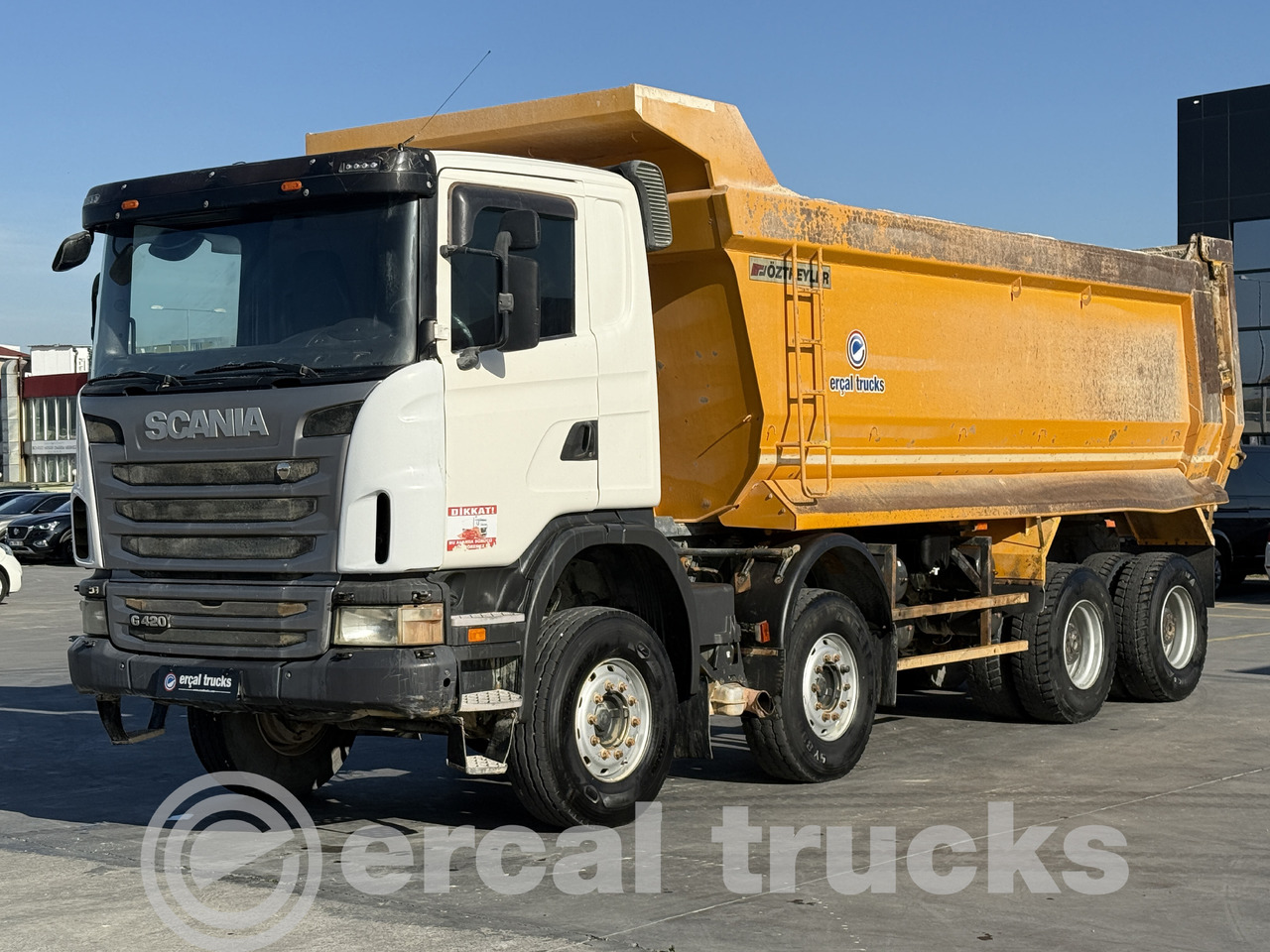 SCANIA 2012 G420/MANUAL-8X4-EURO5-HARDOX TIPPER 11 PCS - Tovornjak prekucnik: slika 1 SCANIA 2012 G420/MANUAL-8X4-EURO5-HARDOX TIPPER 11 PCS - Tovornjak prekucnik: slika 1