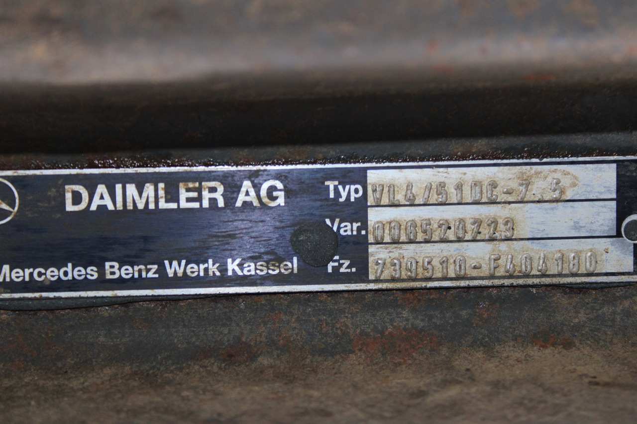 AXA FATA VL4-51DC-7,5 MERCEDES ACTROS MP2 MP3 A9433312101, 006520723 - Sprednja os za Tovornjak: slika 3 AXA FATA VL4-51DC-7,5 MERCEDES ACTROS MP2 MP3 A9433312101, 006520723 - Sprednja os za Tovornjak: slika 3