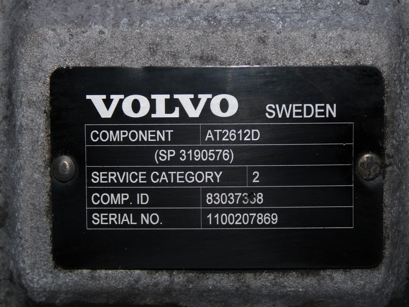 CUTIE DE VITEZE AUTOMATA FARA RETARDER VOLVO AT2612D 3190576 - Menjalnik za Tovornjak: slika 5 CUTIE DE VITEZE AUTOMATA FARA RETARDER VOLVO AT2612D 3190576 - Menjalnik za Tovornjak: slika 5