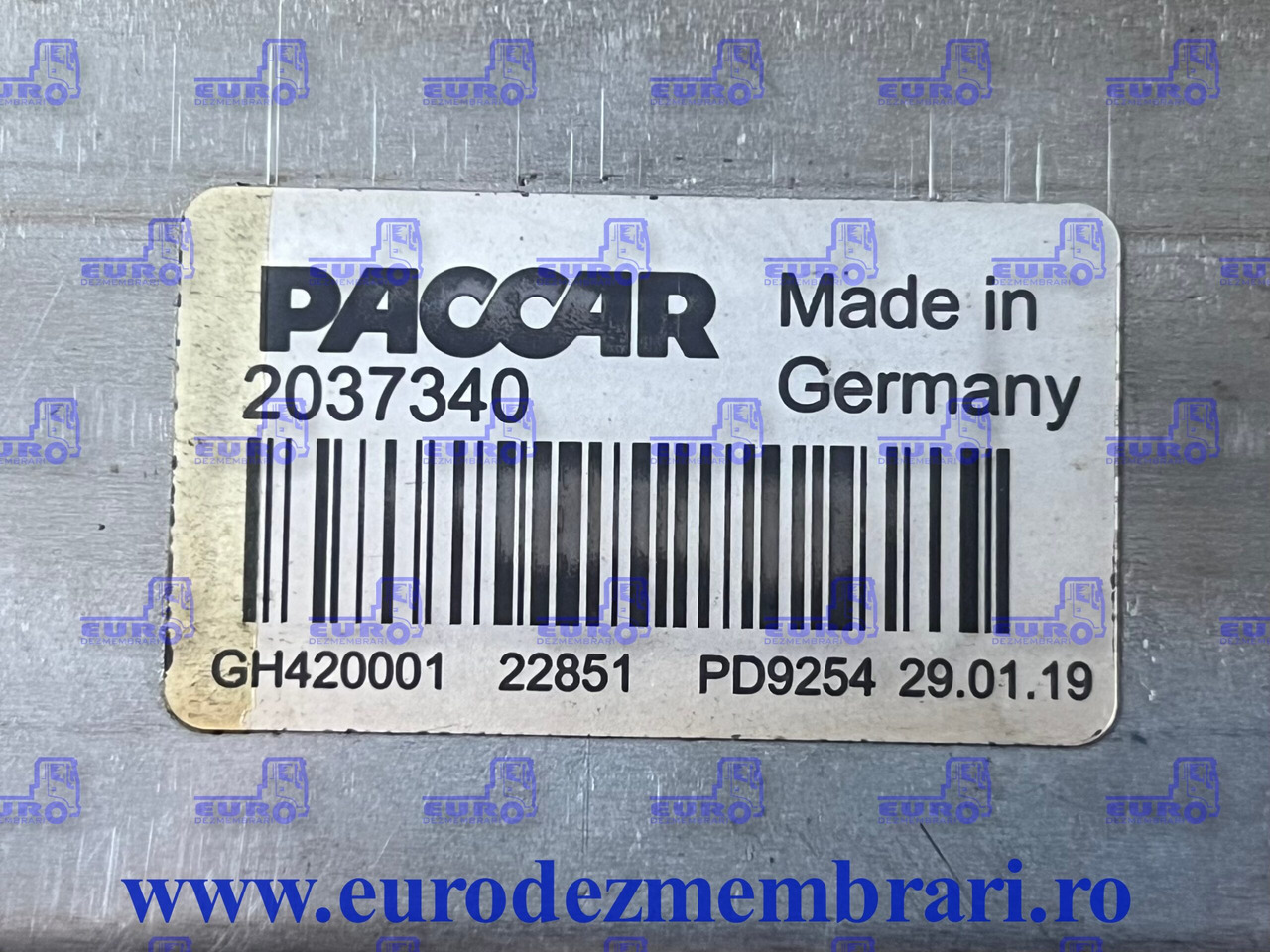 EGR DAF MX11 2037340, 2414484 - EGR hladilnik za Tovornjak: slika 3 EGR DAF MX11 2037340, 2414484 - EGR hladilnik za Tovornjak: slika 3