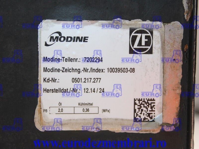 Vmesni hladilnik za Tovornjak MAN TGX TGS: slika 1