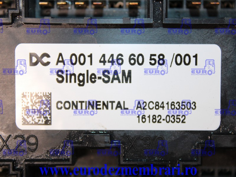 TABLOU SIGURANTE MERCEDES ACTROS MP4 SINGLE SAM A0014466058 - Varovalka za Tovornjak: slika 3 TABLOU SIGURANTE MERCEDES ACTROS MP4 SINGLE SAM A0014466058 - Varovalka za Tovornjak: slika 3