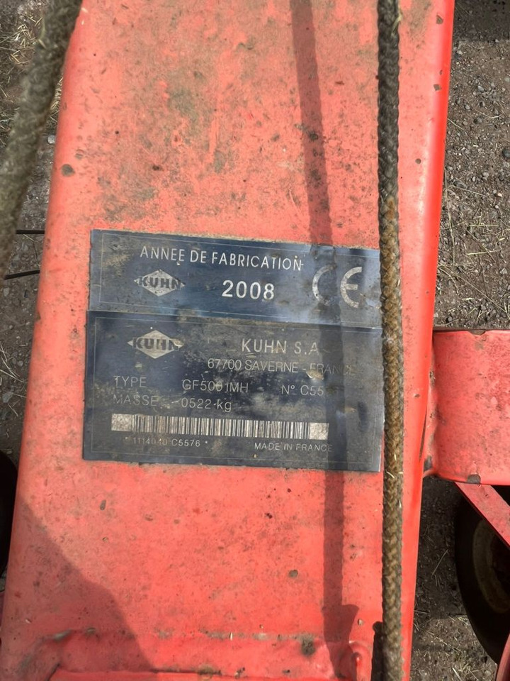 Kuhn GF5001MH - Obračalnik/ Zgrabljalnik: slika 3 Kuhn GF5001MH - Obračalnik/ Zgrabljalnik: slika 3