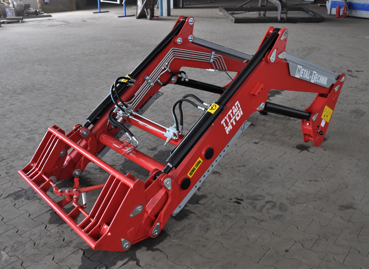 Metal - Technik Ładowacz czoŁowy / Frontlader / Front loader / Фронтальный погрузчик - Sprednji nakladalnik za traktor: slika 1 Metal - Technik Ładowacz czoŁowy / Frontlader / Front loader / Фронтальный погрузчик - Sprednji nakladalnik za traktor: slika 1