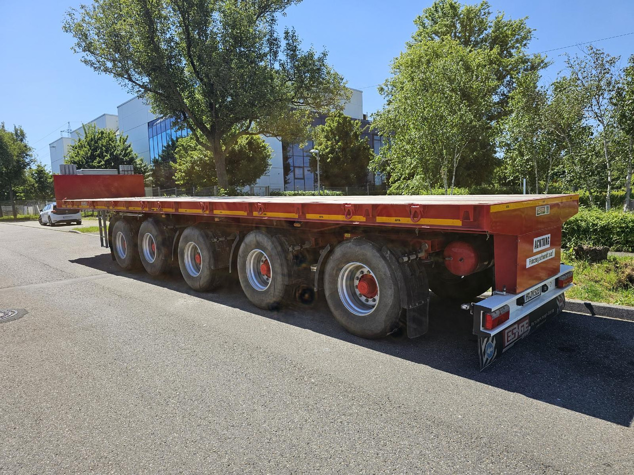 ES-GE Ballasttrailer 5-BAL-77-NA | neuwertig - Polprikolica s kesonom: slika 4 ES-GE Ballasttrailer 5-BAL-77-NA | neuwertig - Polprikolica s kesonom: slika 4