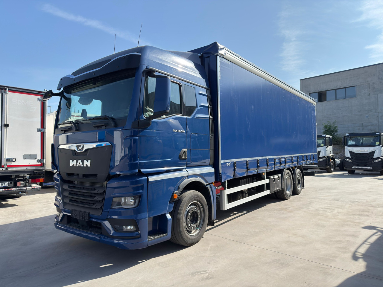 MAN 26.510 TGX E6 (Tauliner) - Tovornjak s ponjavo: slika 1 MAN 26.510 TGX E6 (Tauliner) - Tovornjak s ponjavo: slika 1