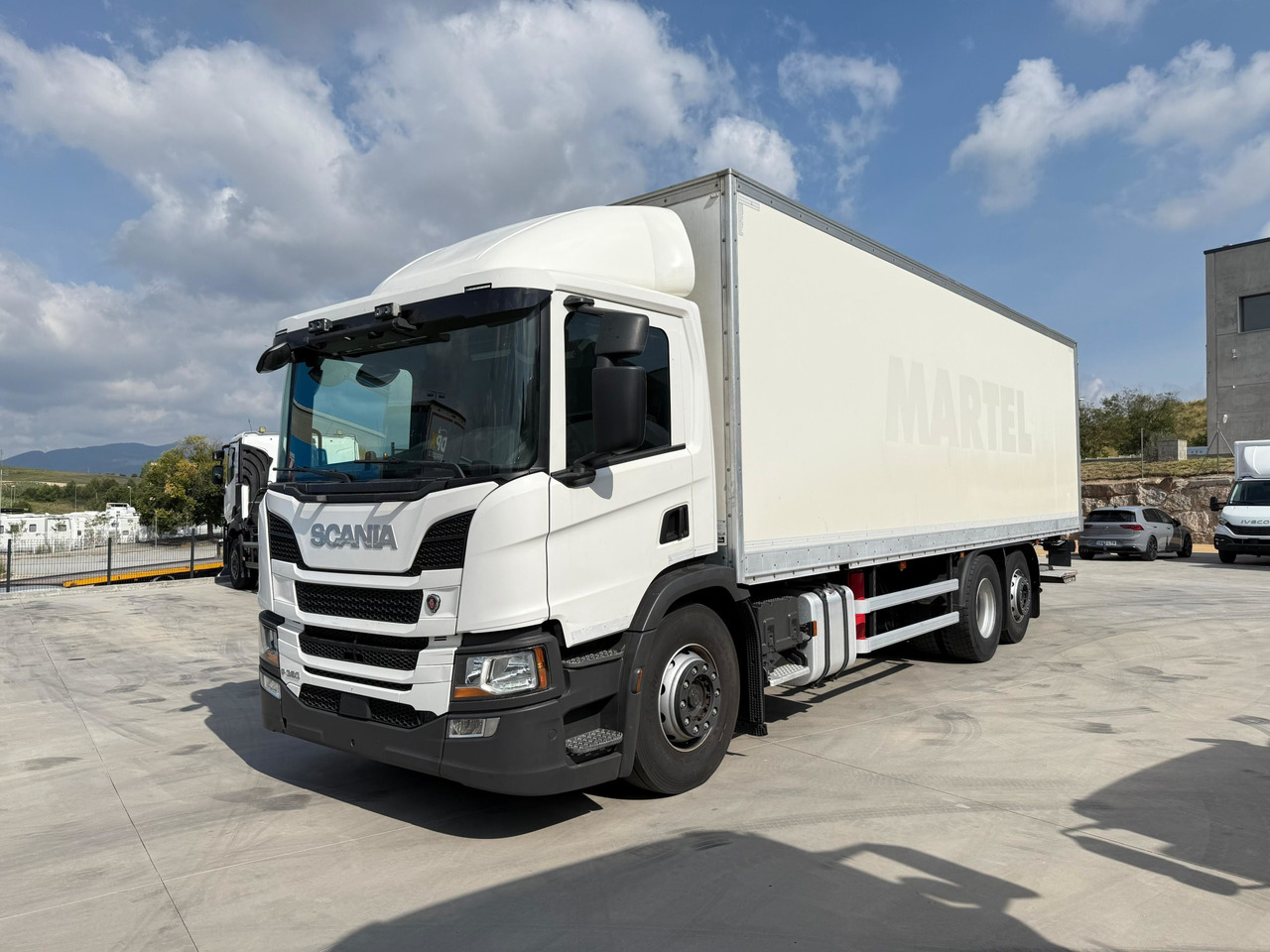 SCANIA P360 E6 (VAN) - Tovornjak zabojnik: slika 1 SCANIA P360 E6 (VAN) - Tovornjak zabojnik: slika 1