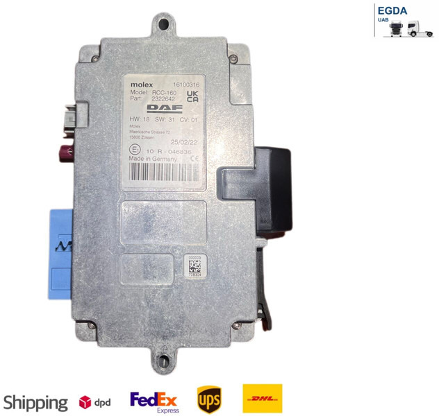 DAF RCC-160 - ECU: slika 1 DAF RCC-160 - ECU: slika 1
