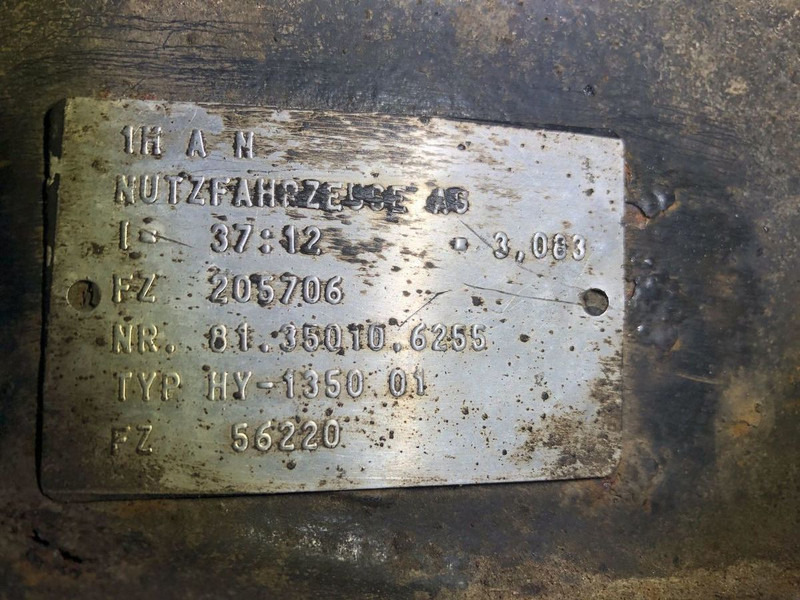 MAN 37:12 - Diferencialni menjalnik: slika 2 MAN 37:12 - Diferencialni menjalnik: slika 2