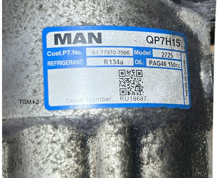 MAN - Kompresor klime: slika 2 MAN - Kompresor klime: slika 2