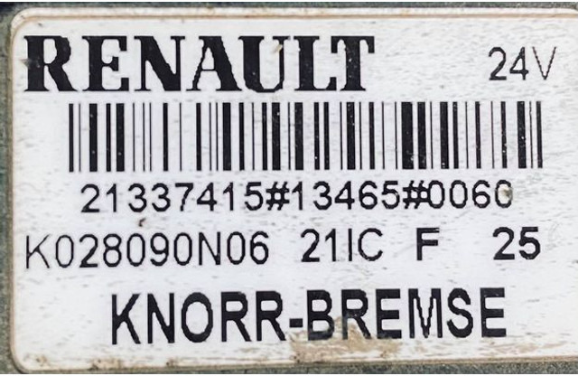 Renault KNORR - BREMSE - Ventil: slika 4 Renault KNORR - BREMSE - Ventil: slika 4