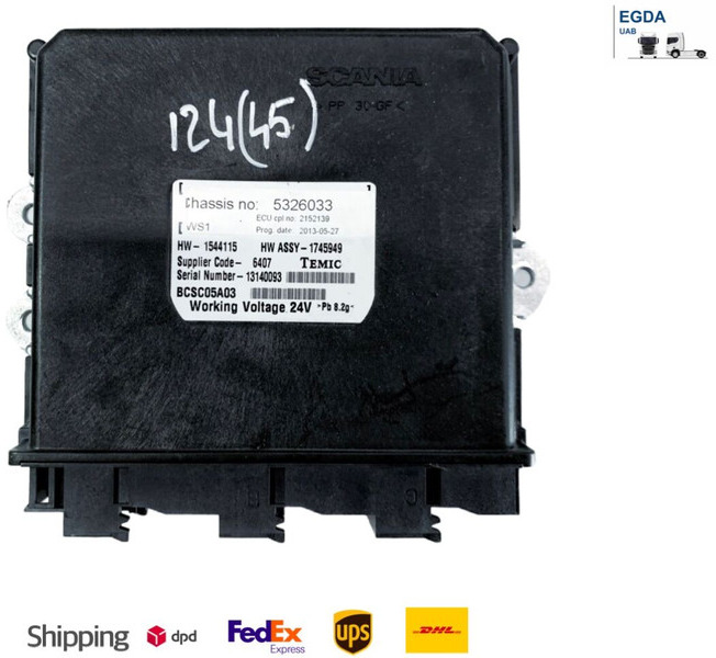 Scania 124 - ECU: slika 1 Scania 124 - ECU: slika 1