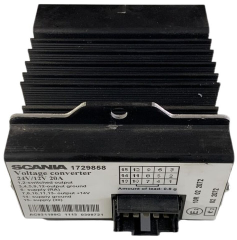 Scania 124 - Električni sistem: slika 1 Scania 124 - Električni sistem: slika 1