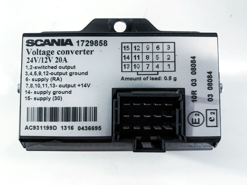 Scania 124 - Električni sistem: slika 4 Scania 124 - Električni sistem: slika 4