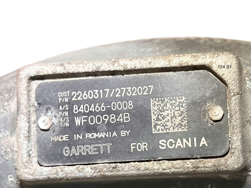 Scania Garrett - Turbo: slika 3 Scania Garrett - Turbo: slika 3