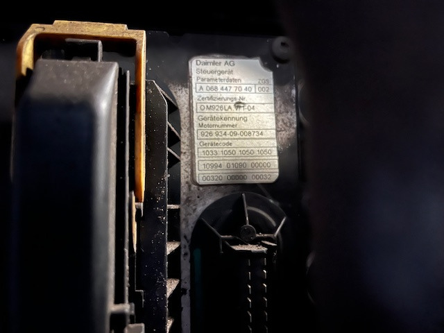 MERCEDES-BENZ OM 926 LA EURO 5 - Motor za Tovornjak: slika 1 MERCEDES-BENZ OM 926 LA EURO 5 - Motor za Tovornjak: slika 1