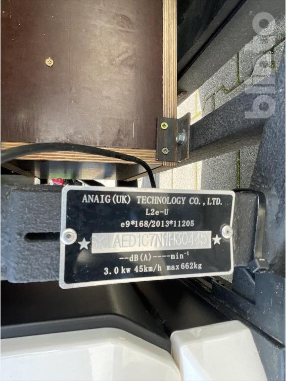 Električno komunalno vozilo ARI 345 L / Elektrisch / 45 Km/H / Kippbare Pritsche: slika 6