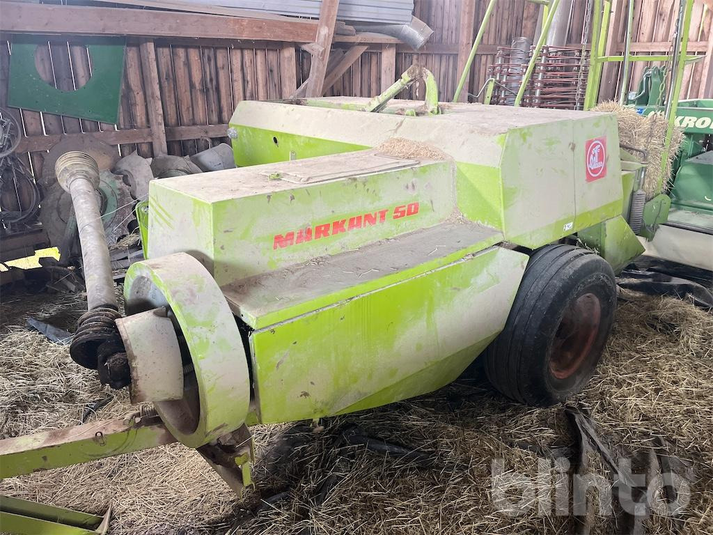 Claas Markant 50 - Balirka za okrogle bale: slika 1 Claas Markant 50 - Balirka za okrogle bale: slika 1