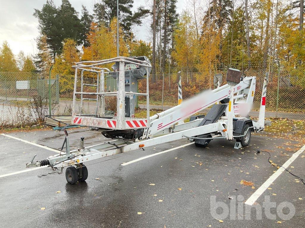 Dino 180 T - Dvižna košara na prikolici: slika 1 Dino 180 T - Dvižna košara na prikolici: slika 1