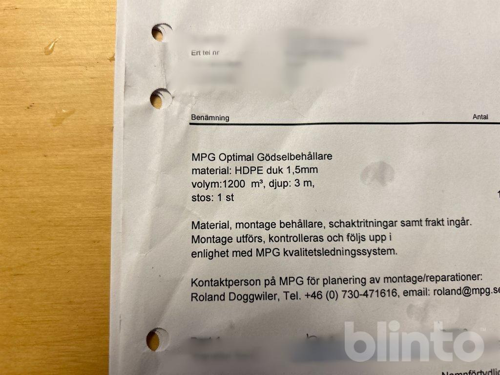 Gödselbehållare - 6 rullar - Orodje/ Oprema: slika 2 Gödselbehållare - 6 rullar - Orodje/ Oprema: slika 2