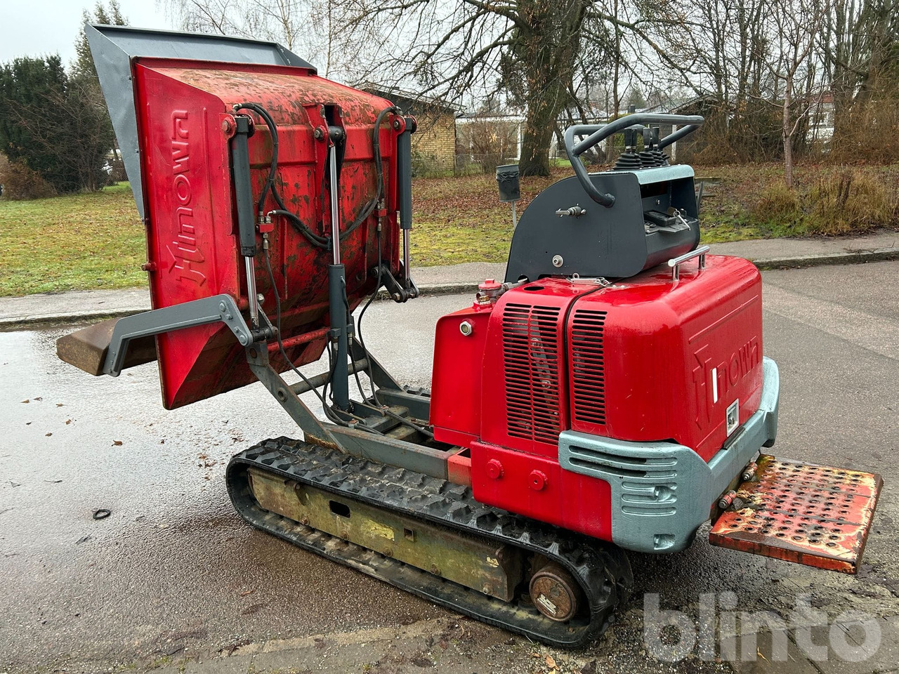 Demper goseničar Hinowa: slika 39 Demper goseničar Hinowa: slika 39