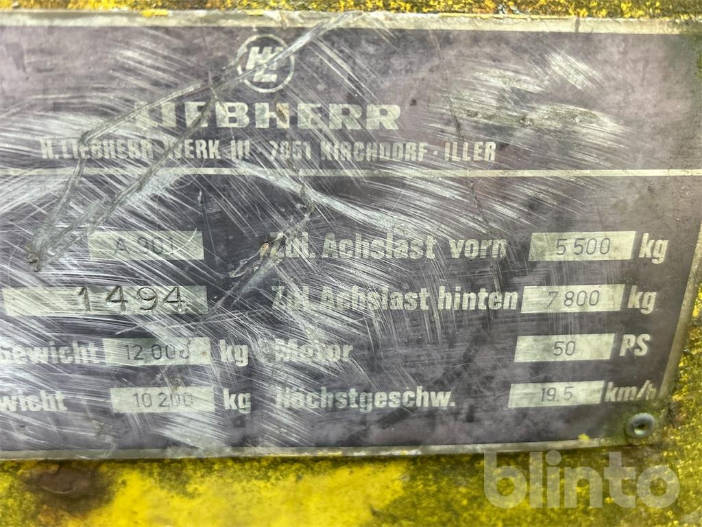 Bager na kolesih Liebherr A901: slika 7 Bager na kolesih Liebherr A901: slika 7