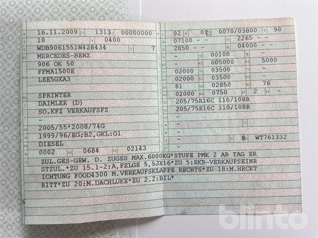 Tovornjak s hrano Mercedes Benz Sprinter: slika 10