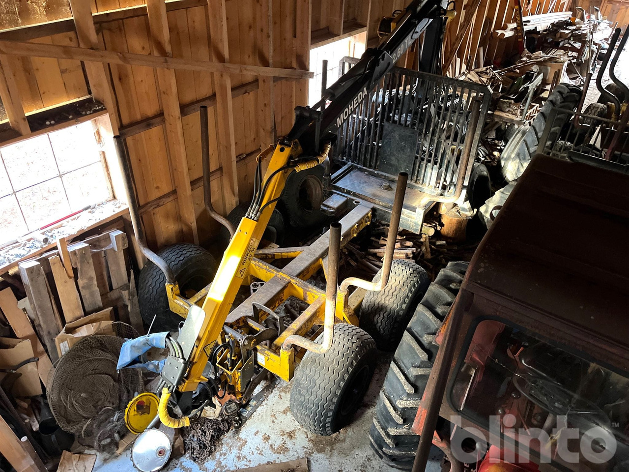 Mohedavagnen 95 - Gozdarska prikolica: slika 2 Mohedavagnen 95 - Gozdarska prikolica: slika 2