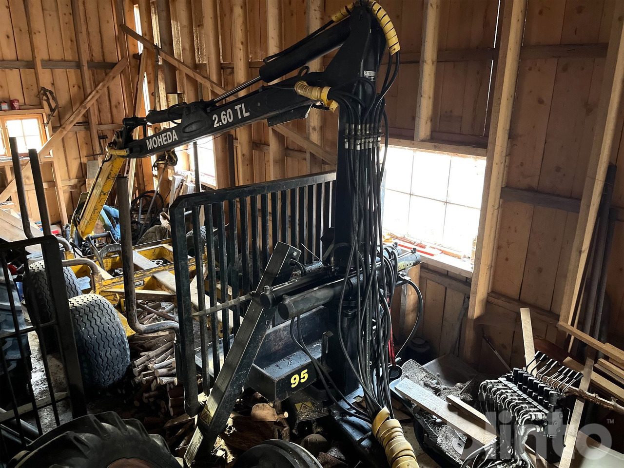 Mohedavagnen 95 - Gozdarska prikolica: slika 1 Mohedavagnen 95 - Gozdarska prikolica: slika 1