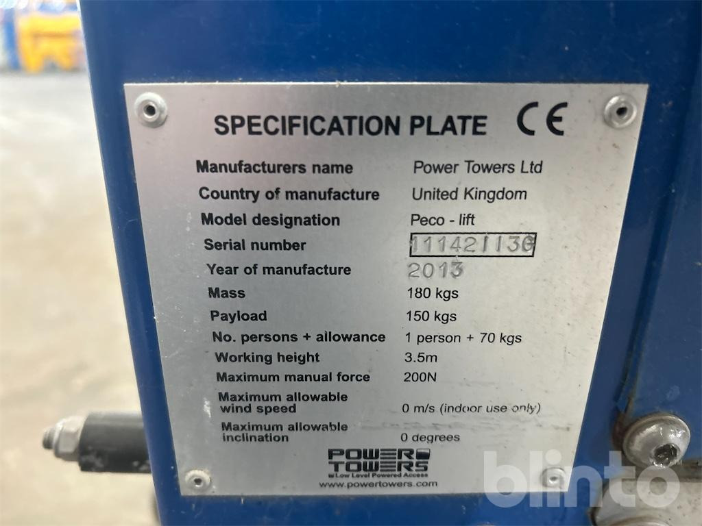 Power Tower Peco-Lift (2013) - Vertikalni dvižni teleskop: slika 5 Power Tower Peco-Lift (2013) - Vertikalni dvižni teleskop: slika 5