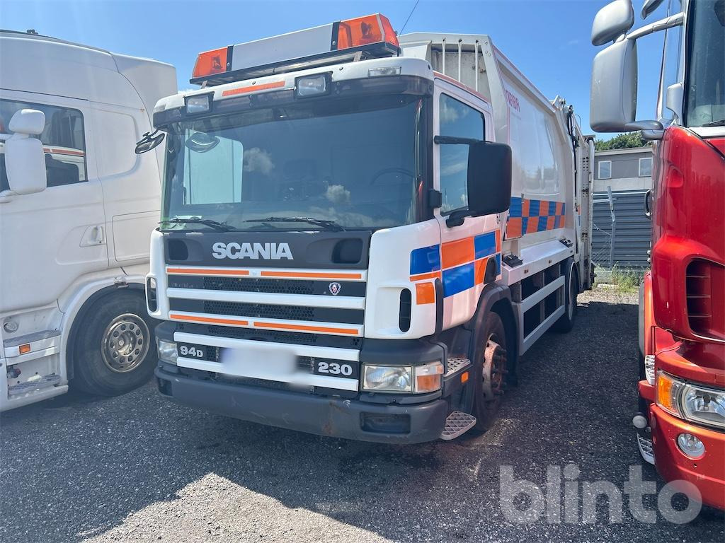 SCANIA P94DB4X2LA230 - Smetarski tovornjak: slika 1 SCANIA P94DB4X2LA230 - Smetarski tovornjak: slika 1