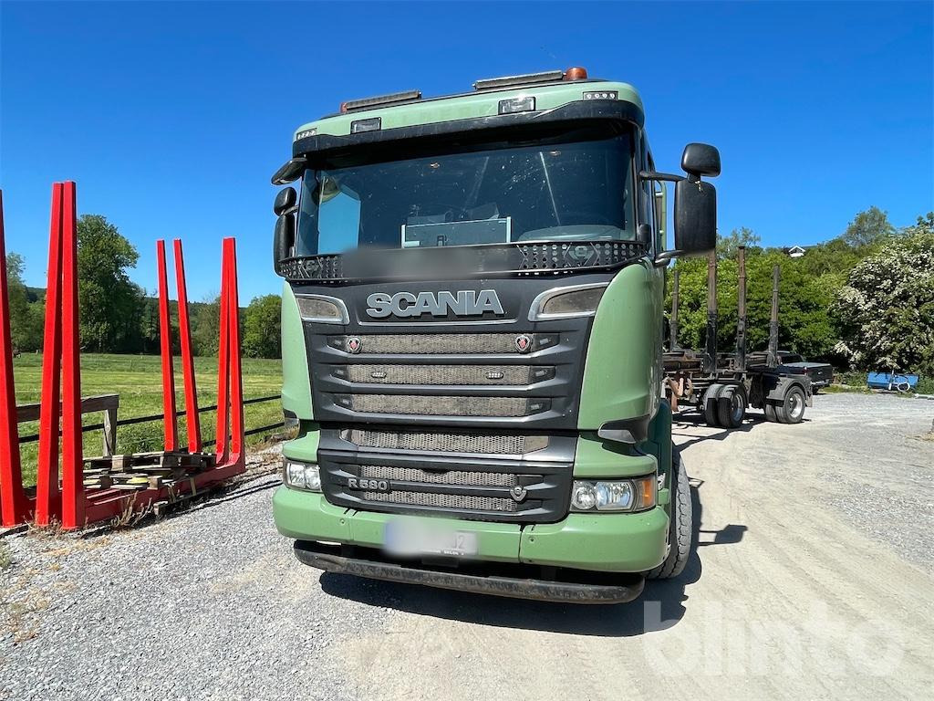 Scania R580 6x4 - Tovornjak za prevoz lesa, Tovornjak z dvigalom: slika 5 Scania R580 6x4 - Tovornjak za prevoz lesa, Tovornjak z dvigalom: slika 5