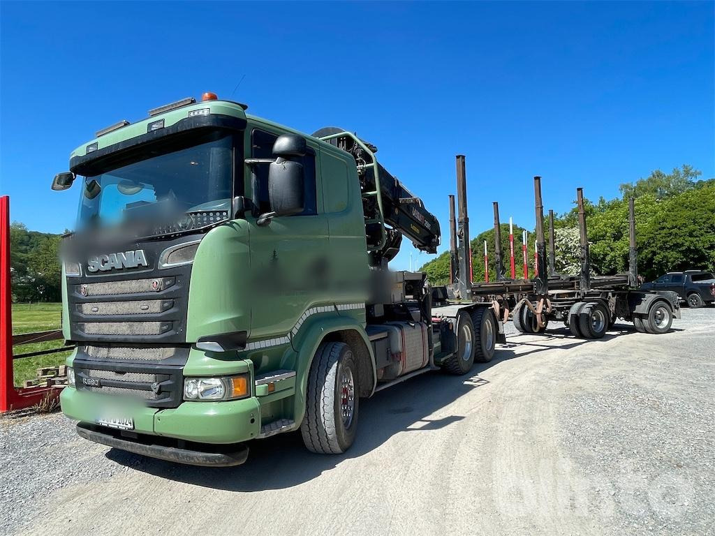 Scania R580 6x4 - Tovornjak za prevoz lesa, Tovornjak z dvigalom: slika 1 Scania R580 6x4 - Tovornjak za prevoz lesa, Tovornjak z dvigalom: slika 1