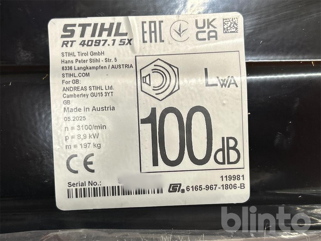 Stihl RT 4097 SX (2025) Neu - Vrtna kosilnica: slika 5 Stihl RT 4097 SX (2025) Neu - Vrtna kosilnica: slika 5