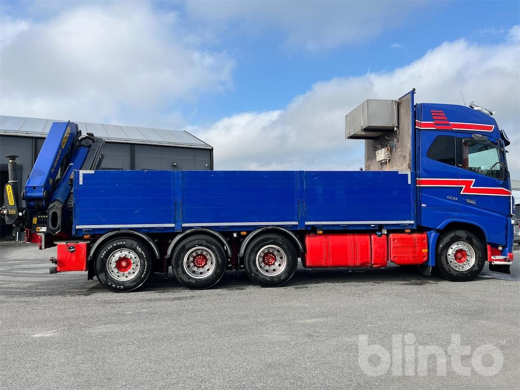 VOLVO FH 16 650 med fällbara sidor samt 4 hydrauliska utskjut - Tovornjak s kesonom, Tovornjak z dvigalom: slika 4 VOLVO FH 16 650 med fällbara sidor samt 4 hydrauliska utskjut - Tovornjak s kesonom, Tovornjak z dvigalom: slika 4